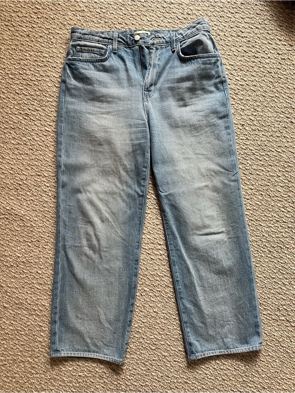 L'AGENCE June Ultra High Rise Crop Stovepipe Women’s Jeans
